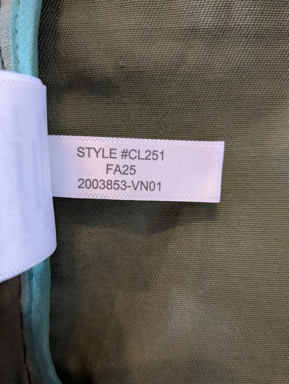 J. Crew Factory Cropped Field Jacket Mossy Green Brown Chore Barn Coat Size M